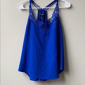 Deep Blue Loose Tank